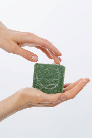 Твердый шампунь "Хмель и крапива"