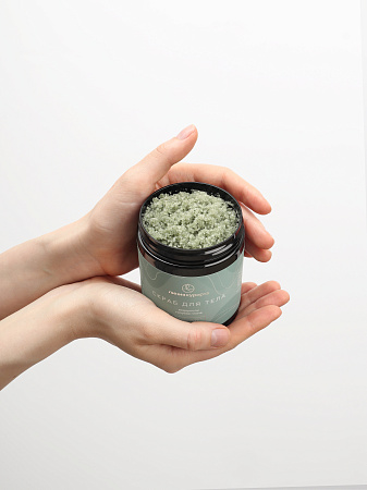 Скраб "Водоросли и голубая глина"