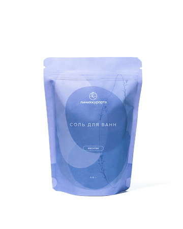 Соль для ванн "Василек"