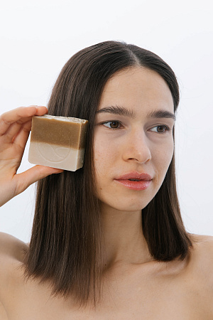 Твердый шампунь "Ним и деготь"