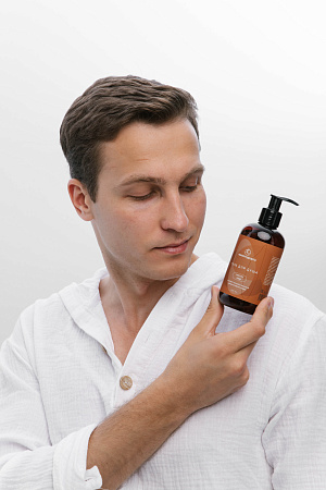 Гель для душа Мужской "Каштан и кедр"