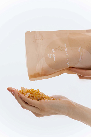 Соль для ванн "Персик и миндаль"