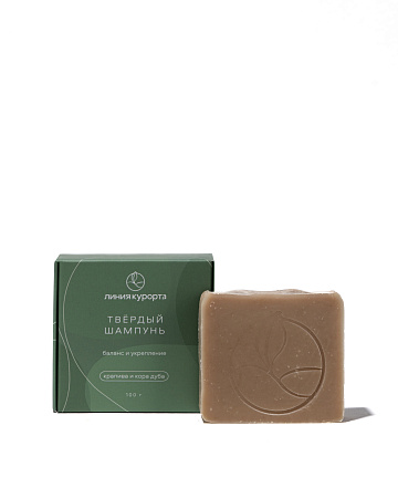 Твердый шампунь "Крапива и кора дуба"