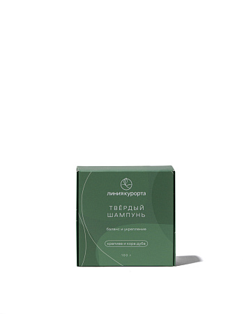 Твердый шампунь "Крапива и кора дуба"